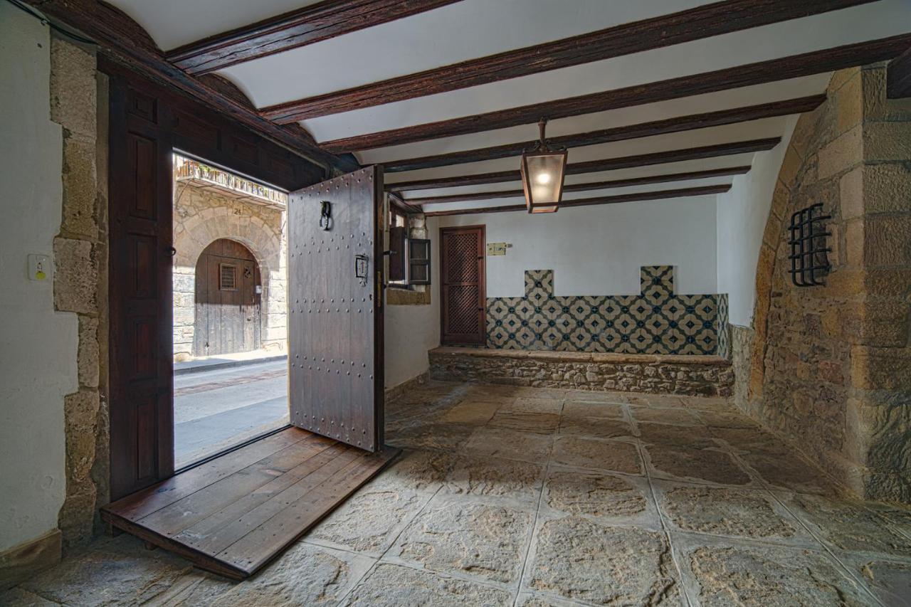 La Casa Del Escudo Daire Rubielos De Mora Dış mekan fotoğraf